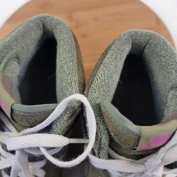 Nike Dunk Sky Hi Hidden Wedge Olive Green Sneakers 528899-200 Women's Shoe's 9.5 - Picture 13 of 14